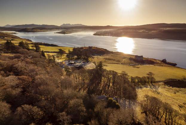 Extraordinary opportunity to rescue an historic water’s edge house on the Isle of Skye with connections to Flora MacDonald and Bonnie Prince Charlie